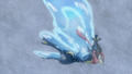 The coloring error on Greninja's leg