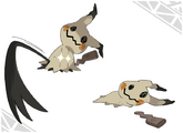 Artwork of Mimikyu's claw and empty rag