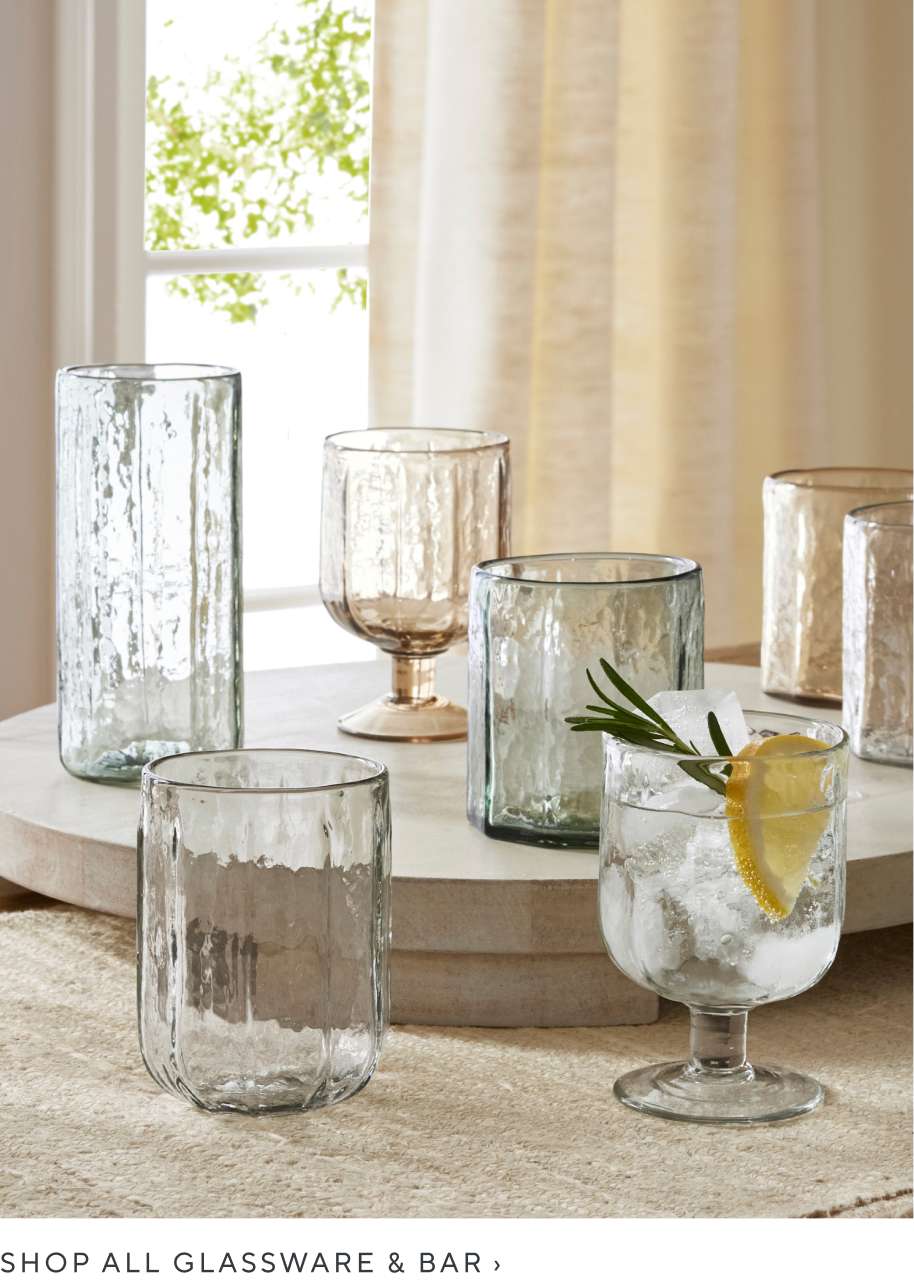 Shop All Glassware & Bar