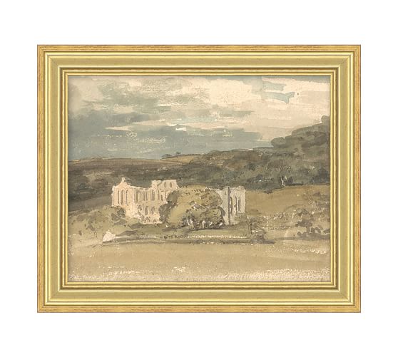 Abbey of Yorkshire Framed Wall Art Print