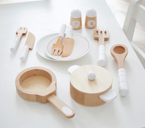 Wooden Cooking & Eating Set