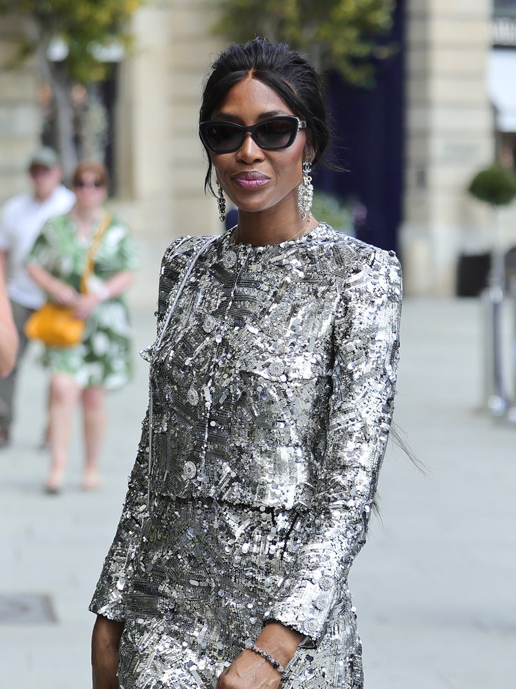 Naomi Campbell Pairs Chanel Couture With an Unexpected Shoe