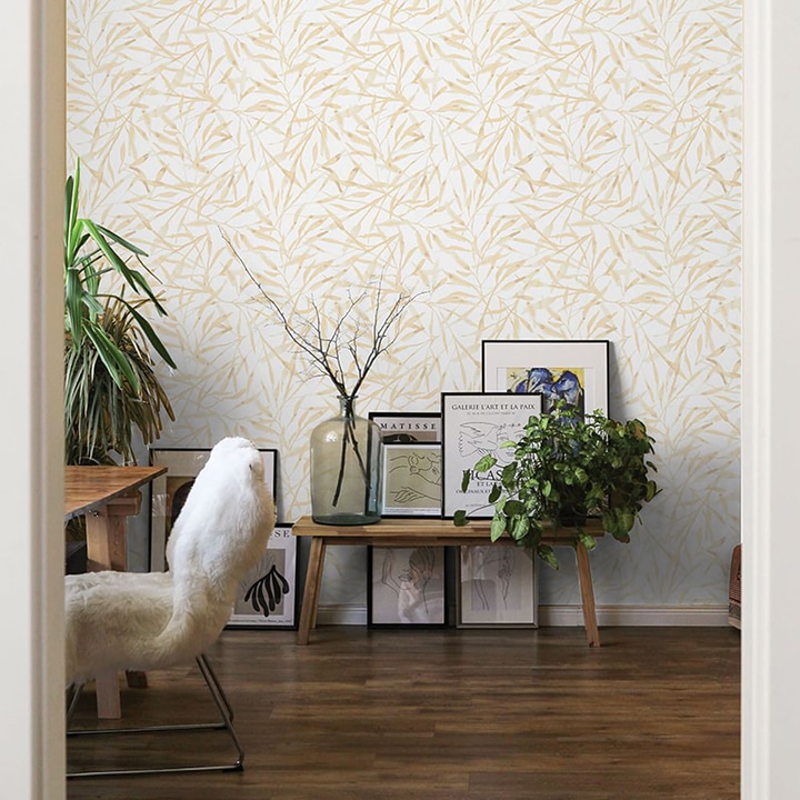 yellow plant watercolor wallpaper