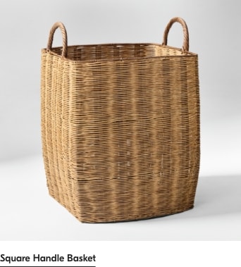 Square Handle Basket