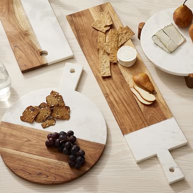 Preston Marble & Wood Charcuterie Boards