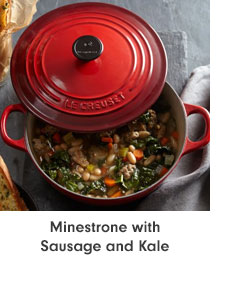 Minestrone with Sausage and Kale