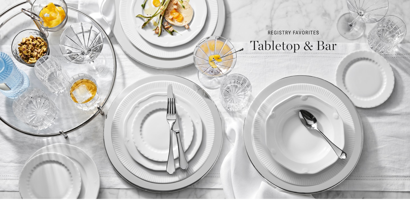 Tabletop & Bar Registry Favorites