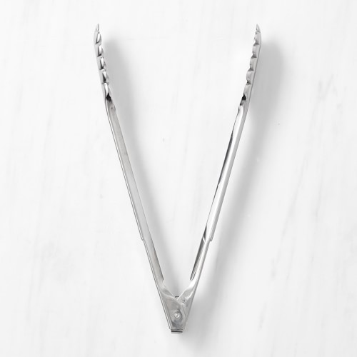 Williams Sonoma Open Kitchen Stainless-Steel Tongs, 12