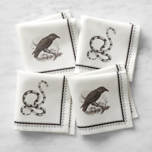 Spooky Soirée Mixed Cocktail Napkins, Set of 4