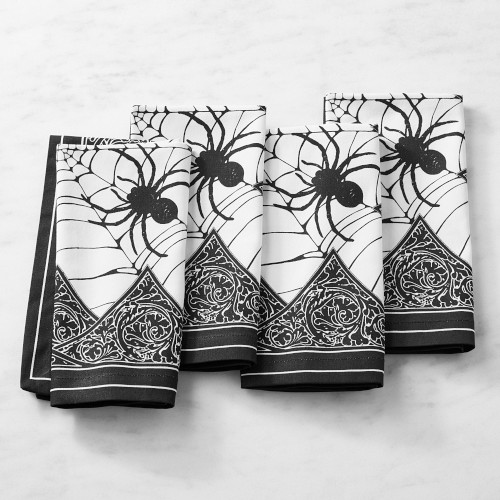 Spider Web Napkins, Set of 4