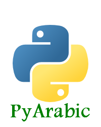 PyArabic, python for arabic