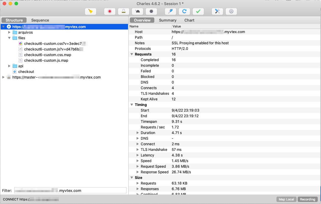 Mapping local files