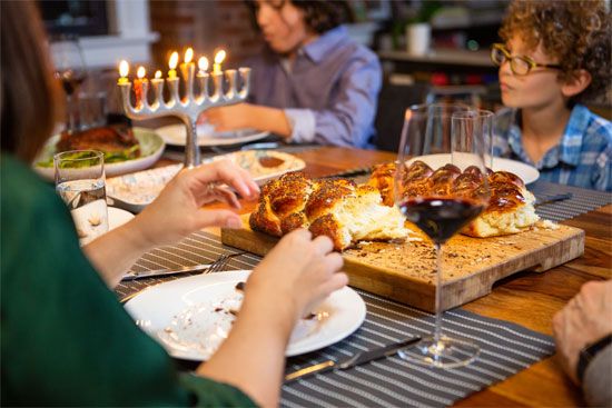 Tearing challah