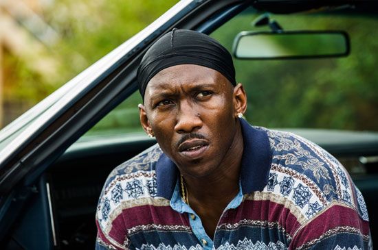 Mahershala Ali in the A24 film Moonlight (2016)