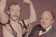 The Incredible Mr Tanner. Image shows from L to R: Ernest Tanner (Brian Murphy), Sidney Pratt (Roy Kinnear). Copyright: Thames Television