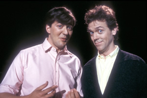 A Bit Of Fry & Laurie. Image shows from L to R: Stephen Fry, Hugh Laurie