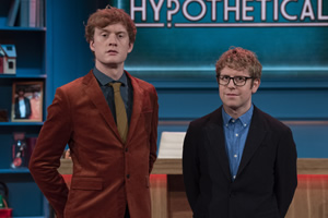 Hypothetical. Image shows from L to R: James Acaster, Josh Widdicombe. Copyright: Hat Trick Productions