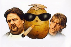 Sex Lives Of The Potato Men. Image shows from L to R: Dave (Johnny Vegas), Ferris (Mackenzie Crook)