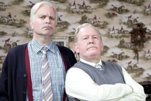 Still Game. Image shows from L to R: Victor McDade (Greg Hemphill), Jack Jarvis (Ford Kiernan)