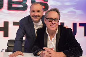 Vic & Bob's Big Night Out. Image shows from L to R: Bob Mortimer, Vic Reeves. Copyright: BBC