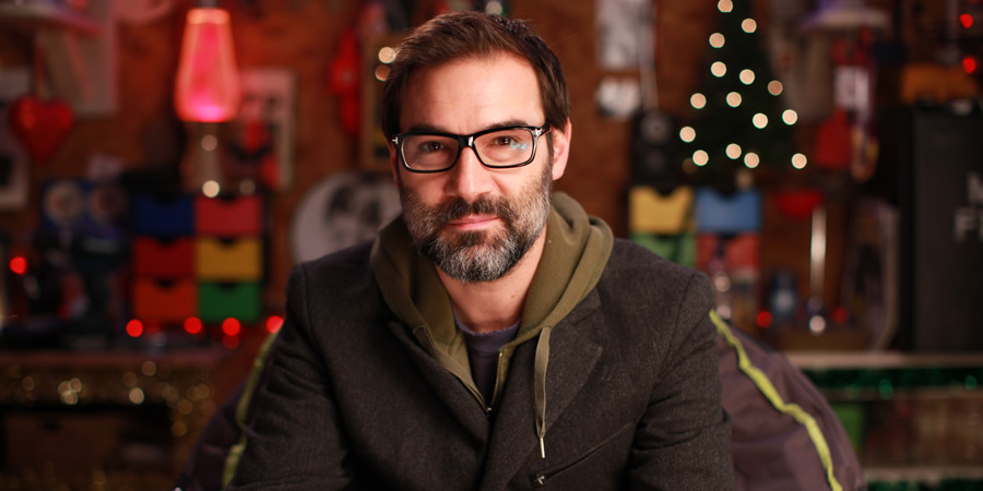 Adam Buxton's Shed Of Christmas. Adam Buxton. Copyright: Burning Bright Productions