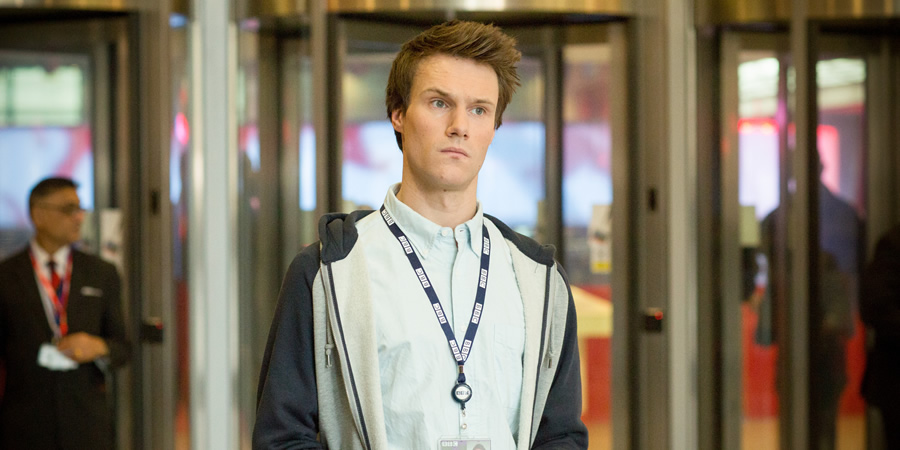 W1A. Will Humphries (Hugh Skinner). Copyright: BBC