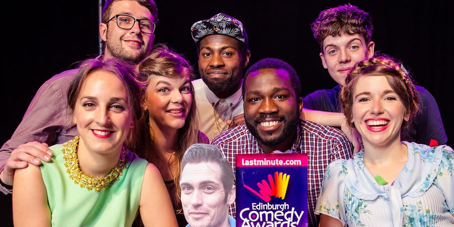 Edinburgh Comedy Awards best newcomer nominees 2017. Image shows from L to R: Lucy Pearman, Chris Washington, Lauren Pattison, Darren Harriott, Kwame Asante, Ed Night, Natalie Palamides