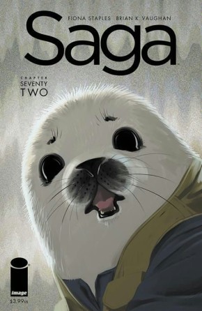 Saga #72 cover