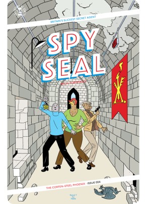 Spy Seal #4 cover