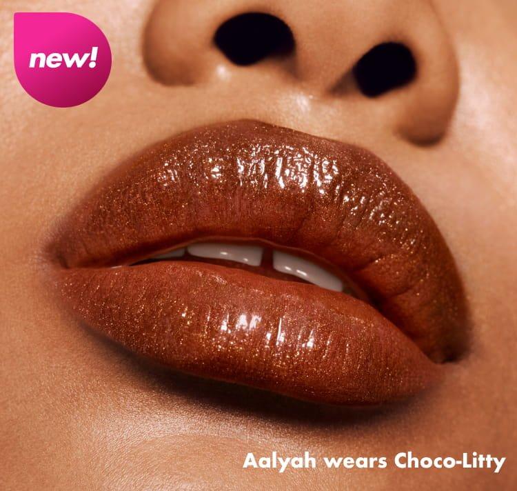 new! Aalyah wears Choco-Litty