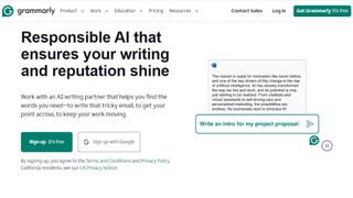 Grammarly AI writer