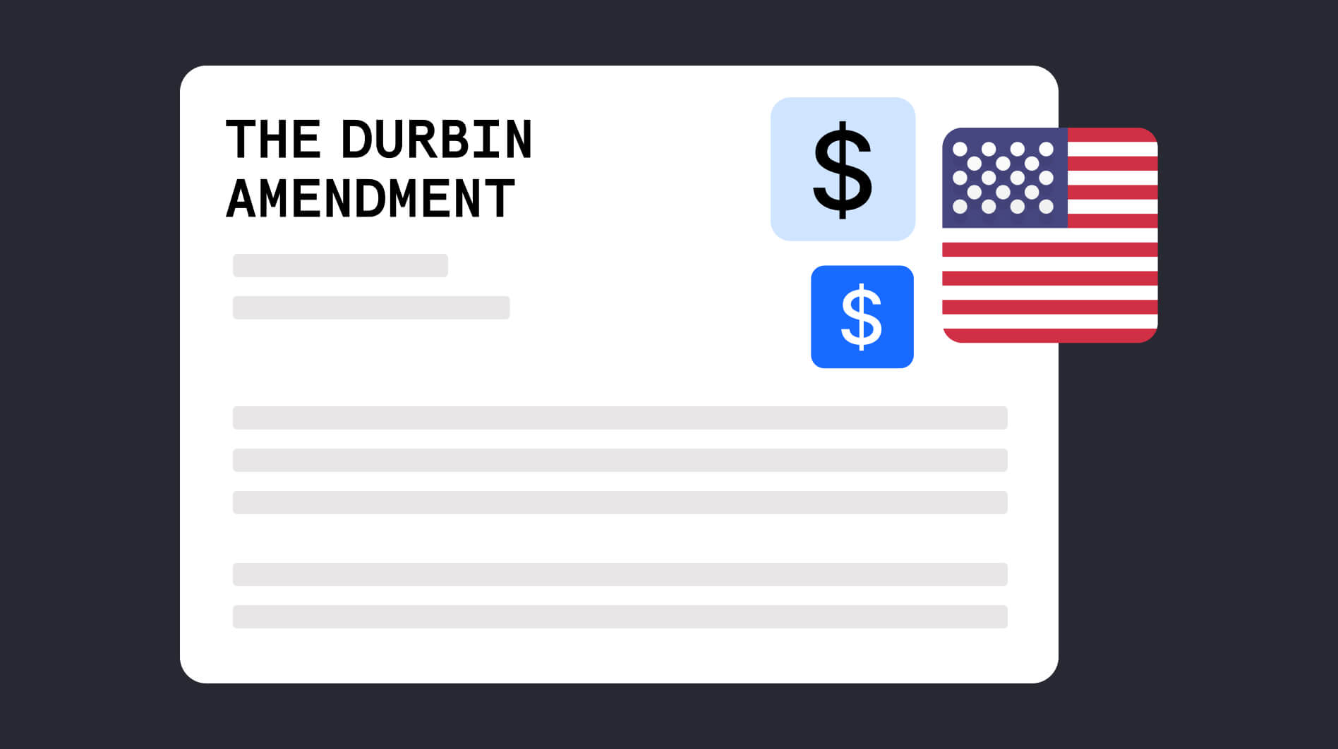 Durbin Amendment: How are Federal Reserve regulations affecting payment processing fees?