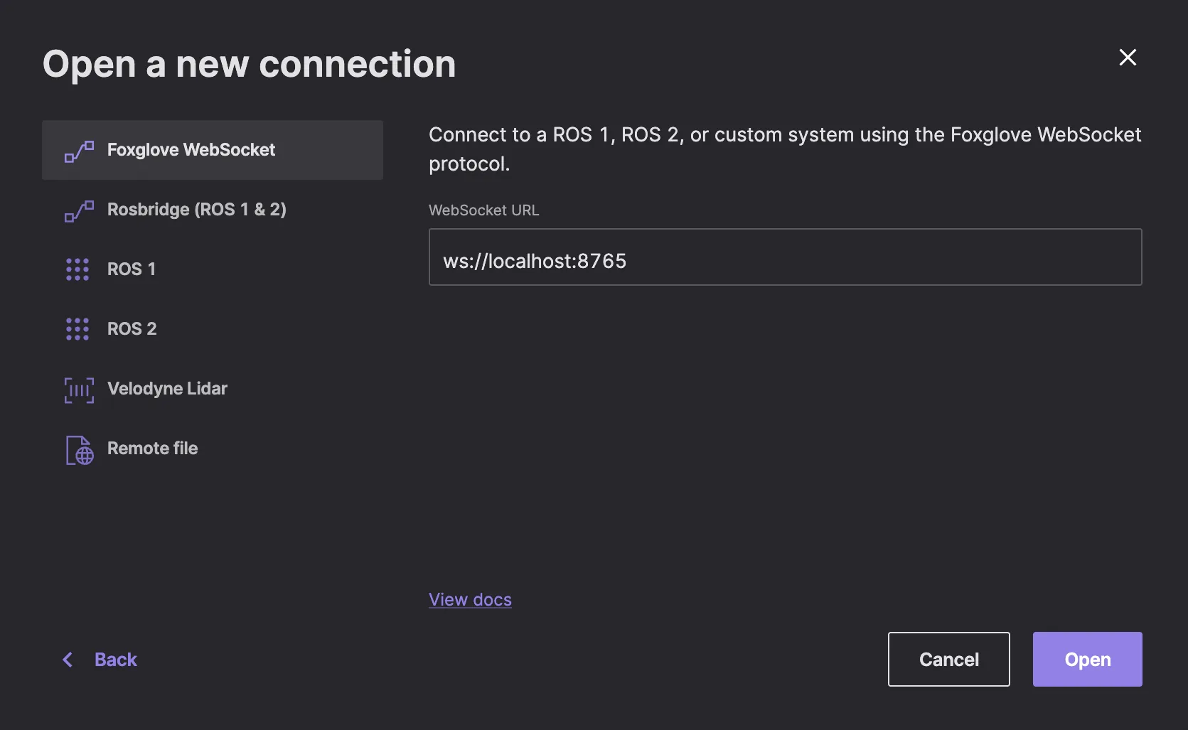 Announcing the New Foxglove Bridge for Live ROS Data