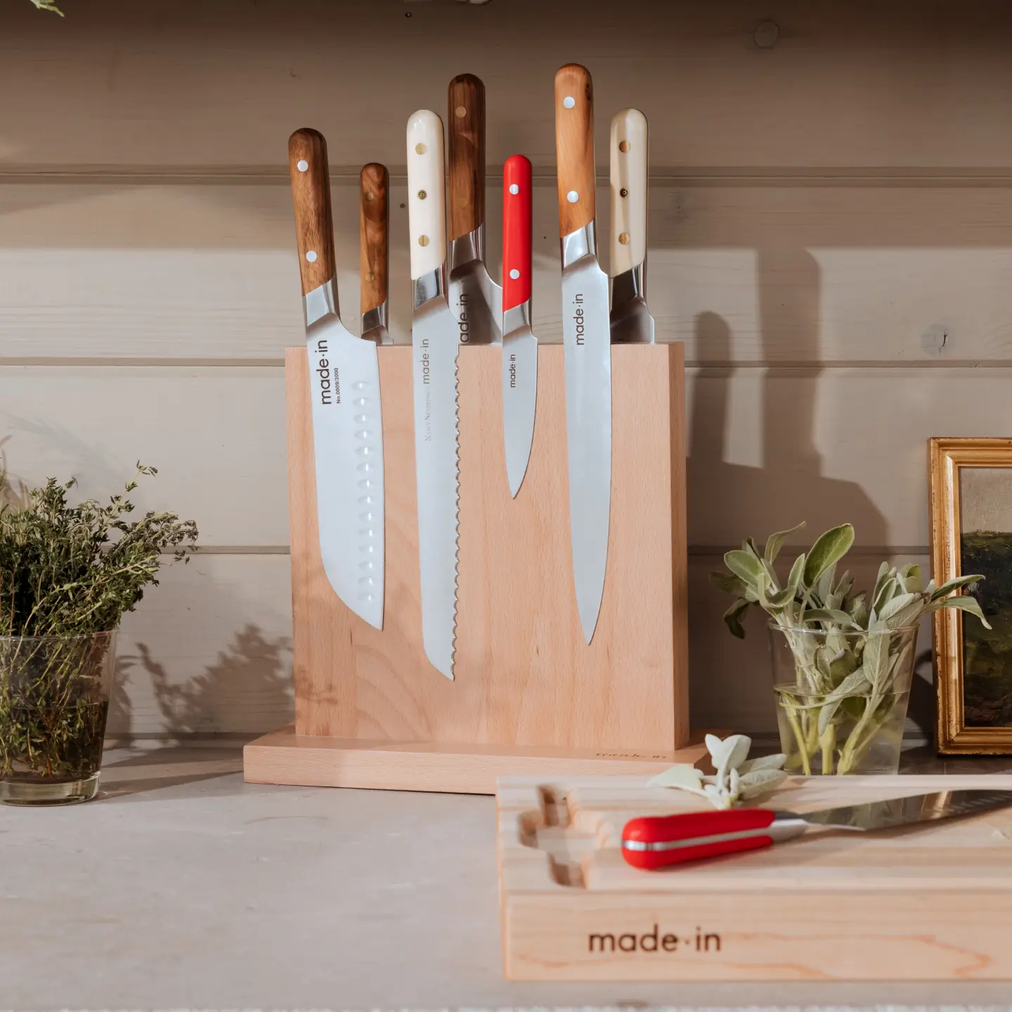 full knife block