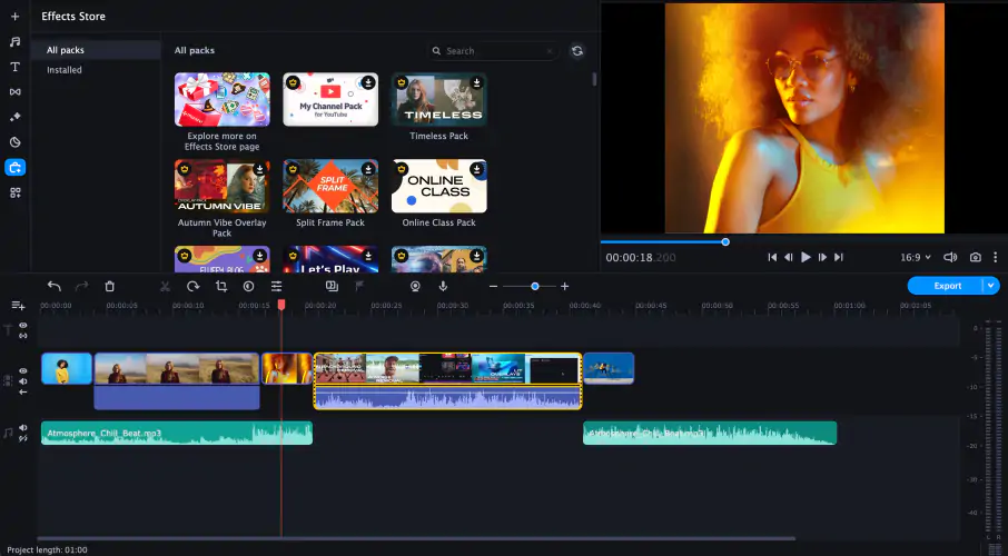 movavi video editor