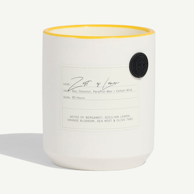 Zest of Lemon · 10 oz