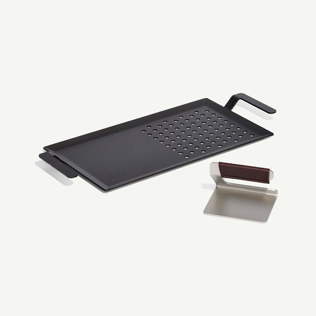 Half Grill Griddle   Press