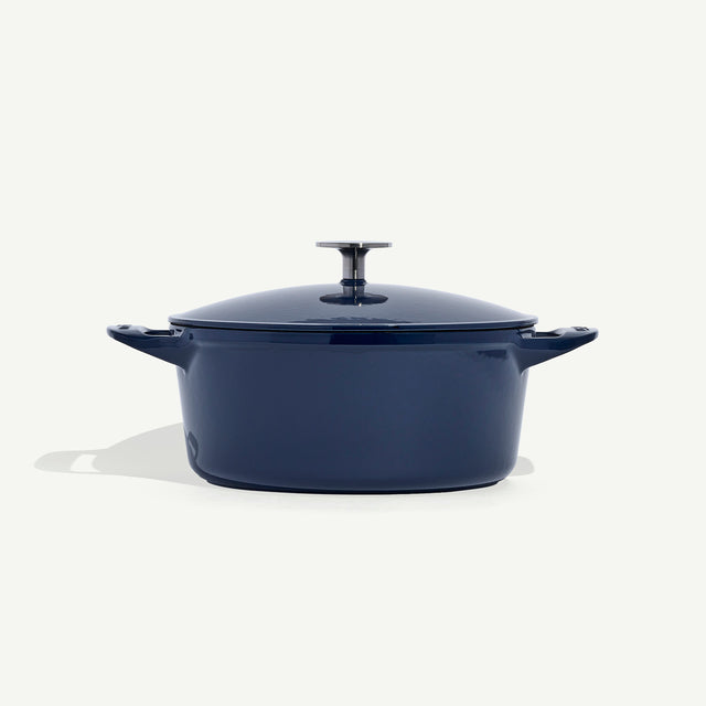 Round Enameled Cast Iron Dutch Oven