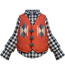 Gilet motif calamar