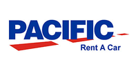 Pacific Rent A Car. logo