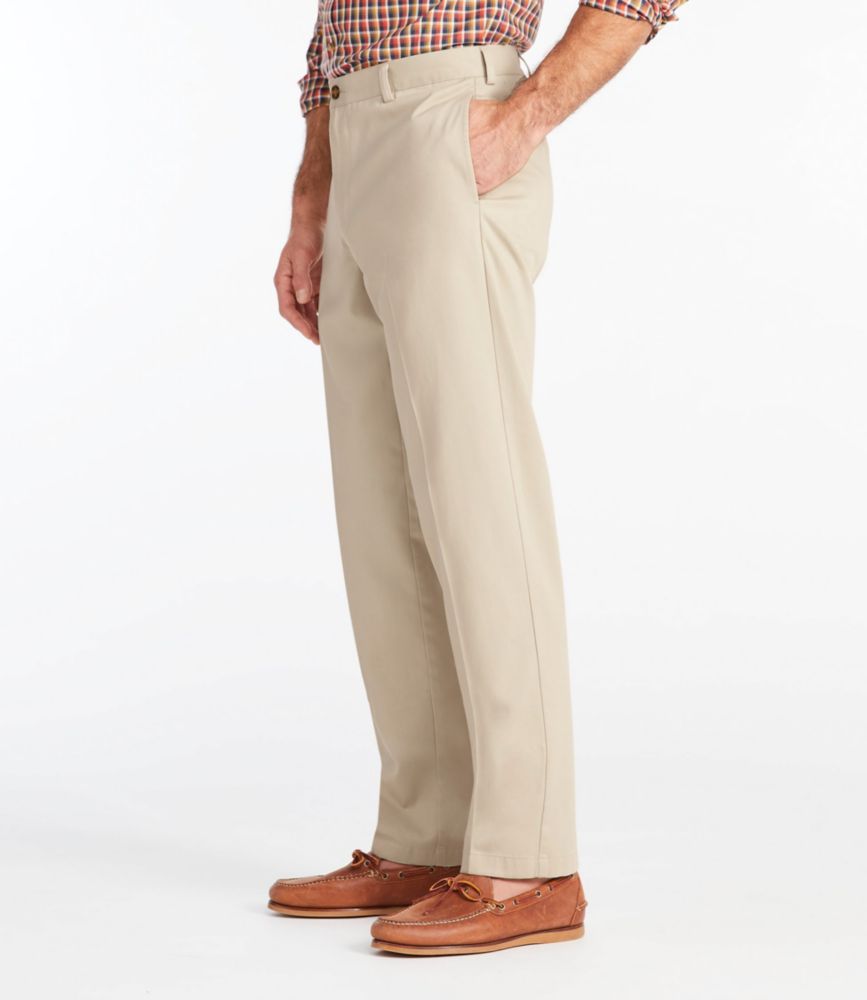 Men's Wrinkle-Free Double L® Chinos, Classic Fit, Plain Front, , small image number 5