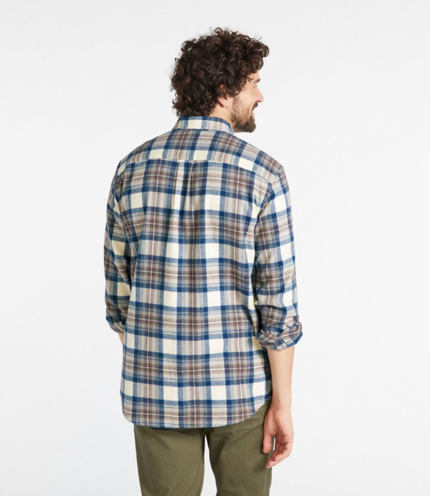 Men's Scotch Plaid Flannel Shirt, Traditional Fit, Princess Mary, small image number 3