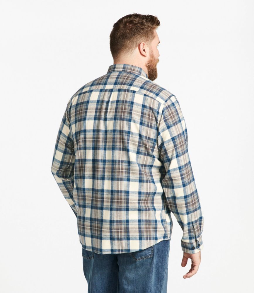 Men's Scotch Plaid Flannel Shirt, Traditional Fit, Princess Mary, small image number 5