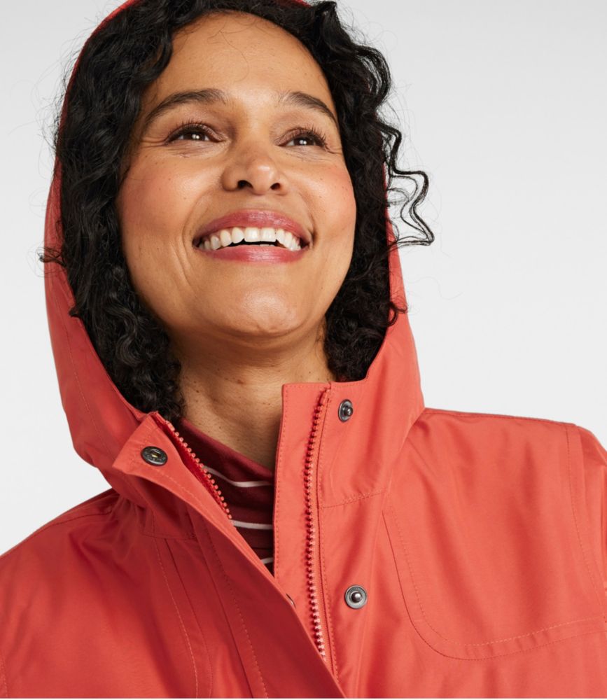 Women's H2OFF Rain Jacket, PrimaLoft-Lined, Burnt Sienna, small image number 4