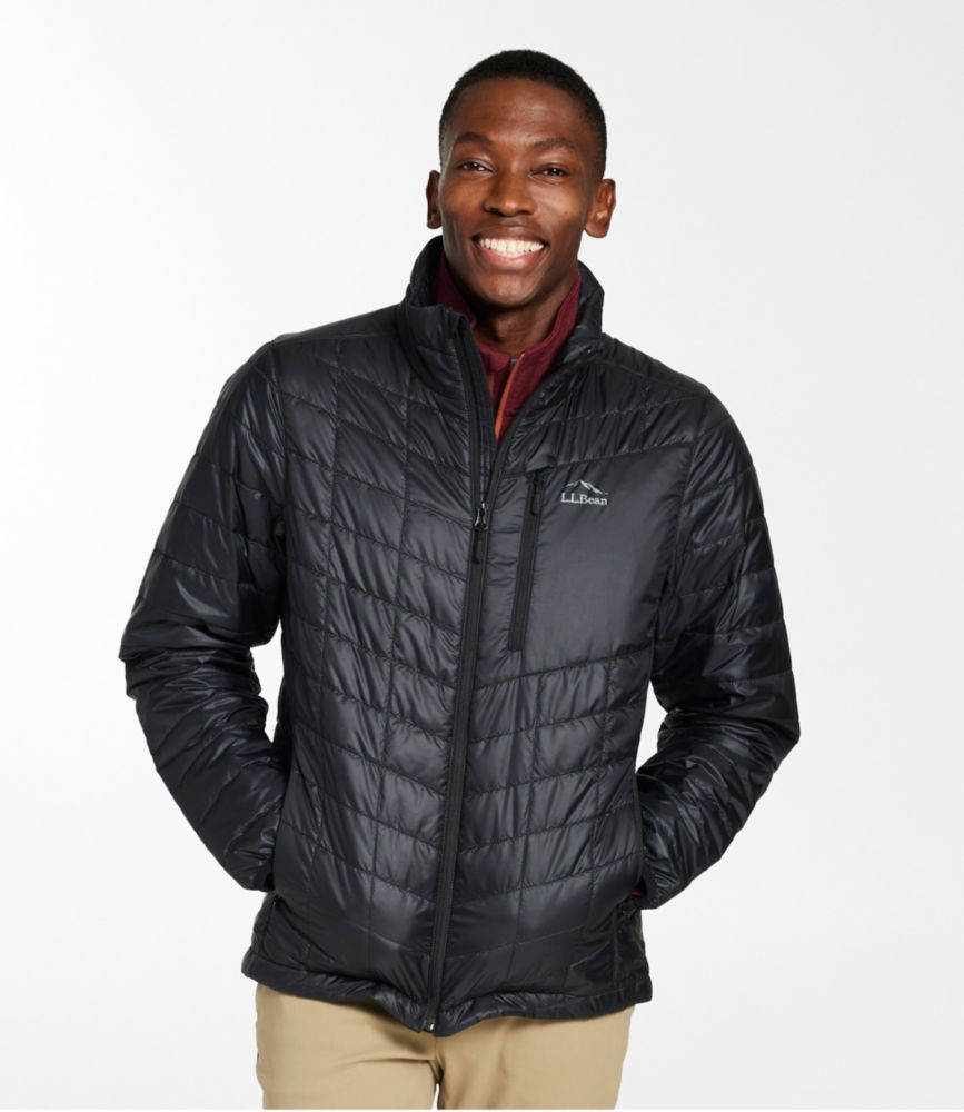 Men's PrimaLoft Packaway Jacket, Black, small image number 2