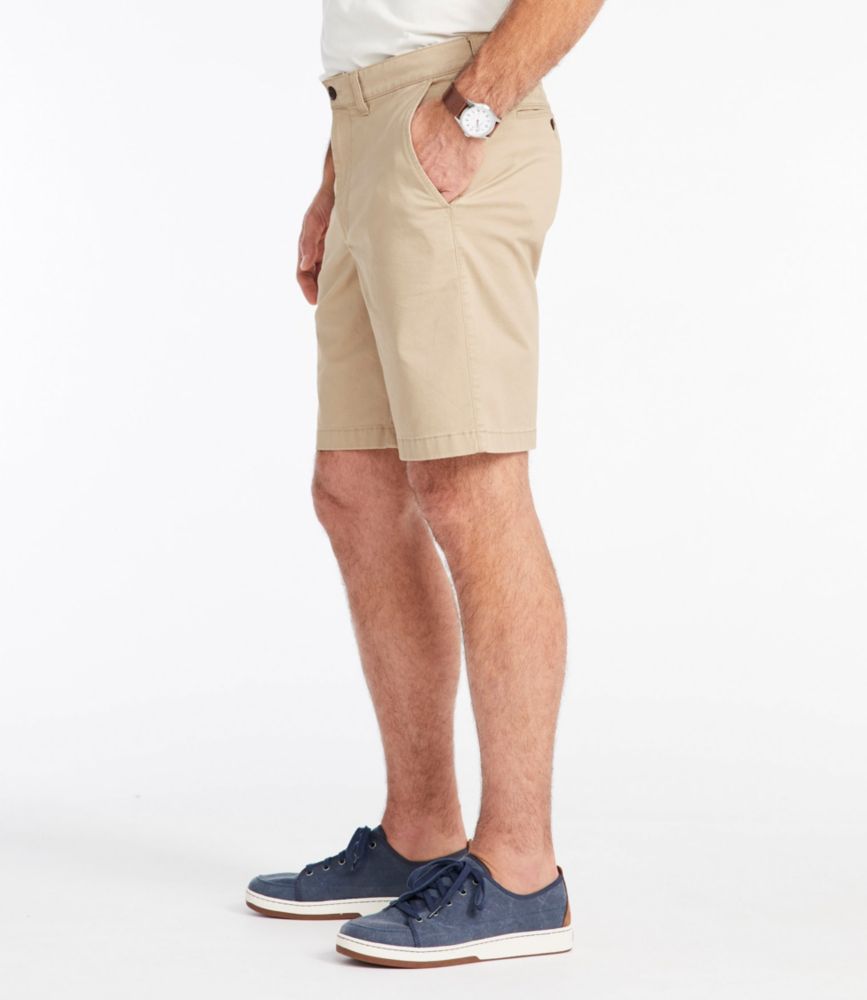 Men's Lakewashed® Stretch Khaki Shorts, 9", , small image number 5