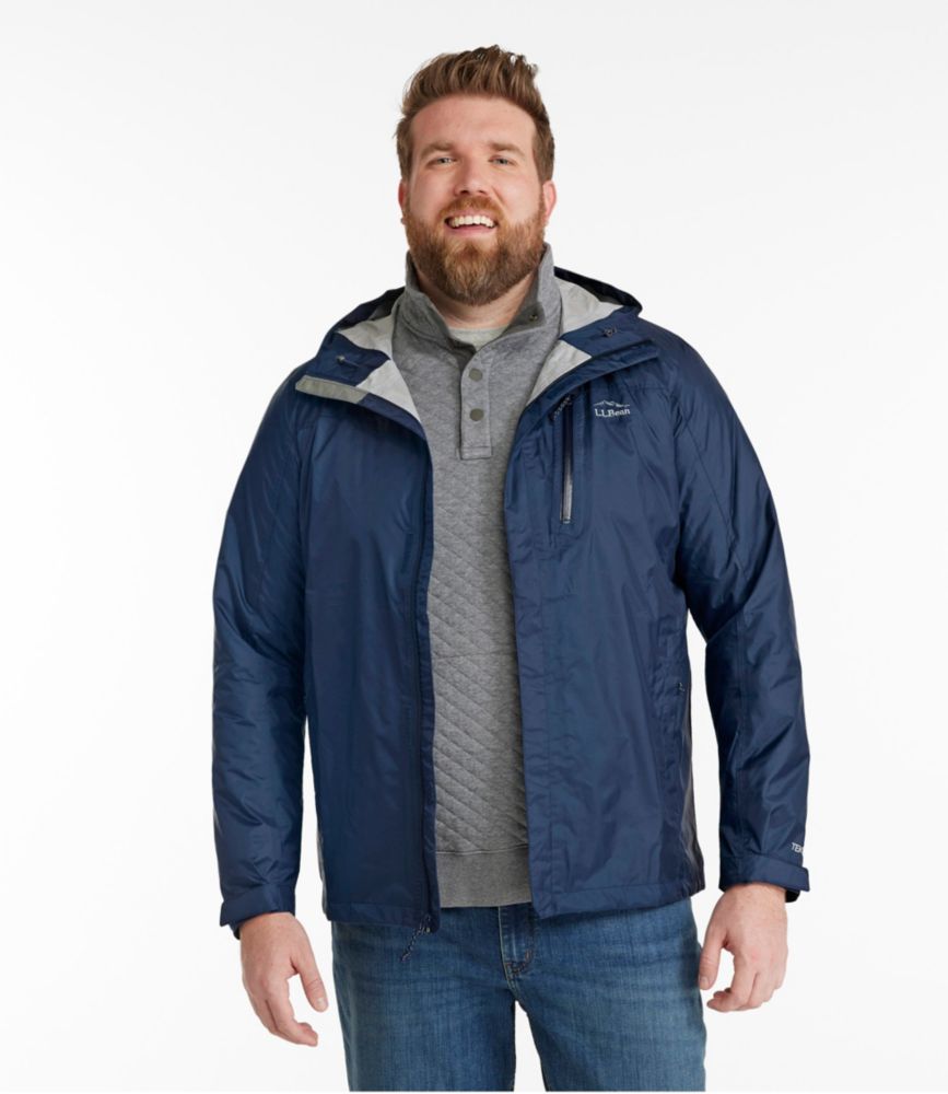 Men's Trail Model Rain Jacket, Deep Sapphire, small image number 5