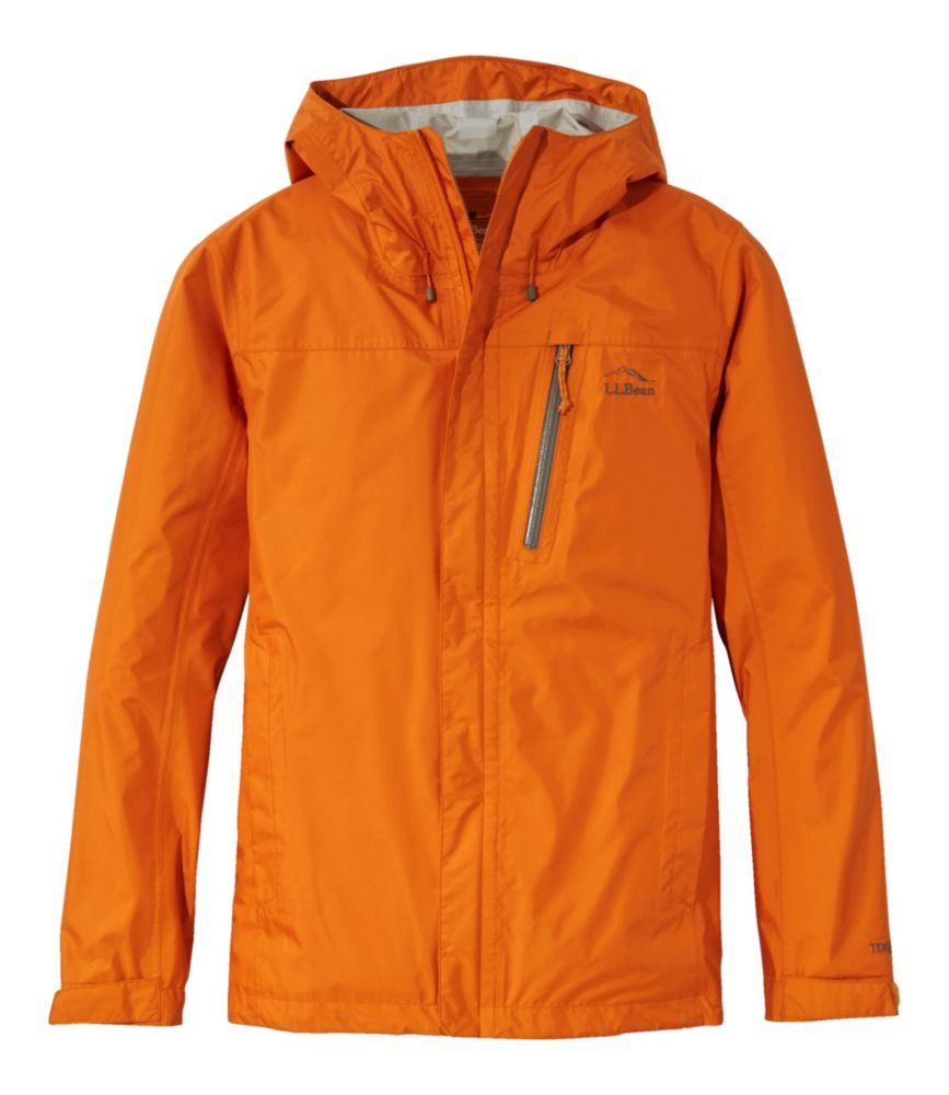 Men's Trail Model Rain Jacket, Amber Orange, small image number 1