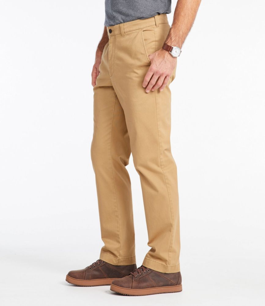 Men's Lakewashed® Stretch Khakis, Classic Fit, Straight Leg, Federal Gray, small image number 4