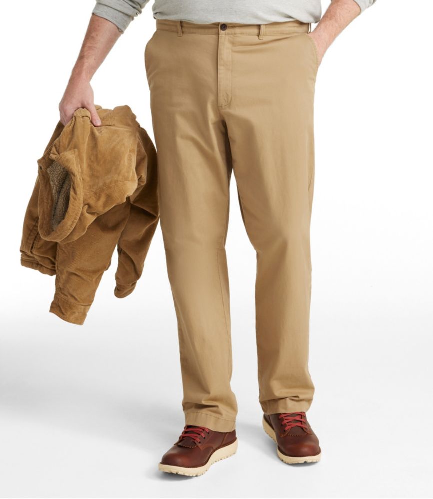 Men's Lakewashed® Stretch Khakis, Classic Fit, Straight Leg, Federal Gray, small image number 5